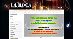 Desktop Screenshot of larocasound.com.ar